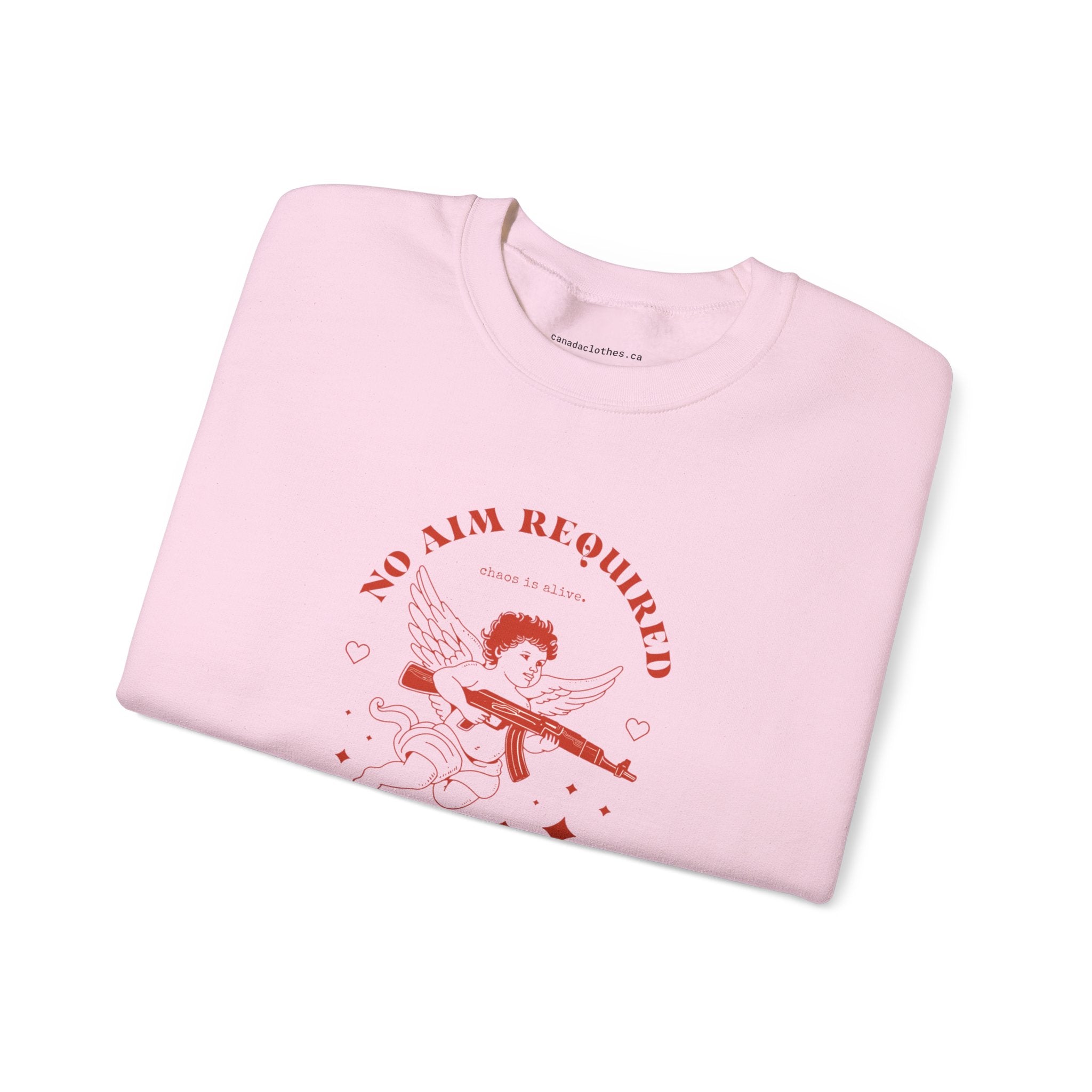 Spread Love Not Accuracy - Funny Graphic Sweatshirt - {{variant_option}} - Sweatshirt - canadaclothes.ca