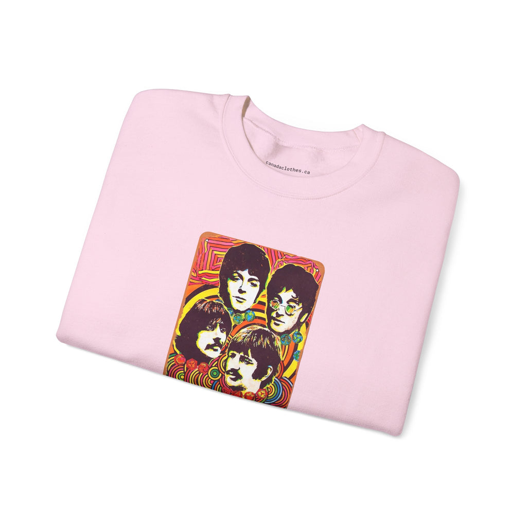 The Beatles Band Poster - Vintage Graphic Sweatshirt - {{variant_option}} - Sweatshirt - canadaclothes.ca