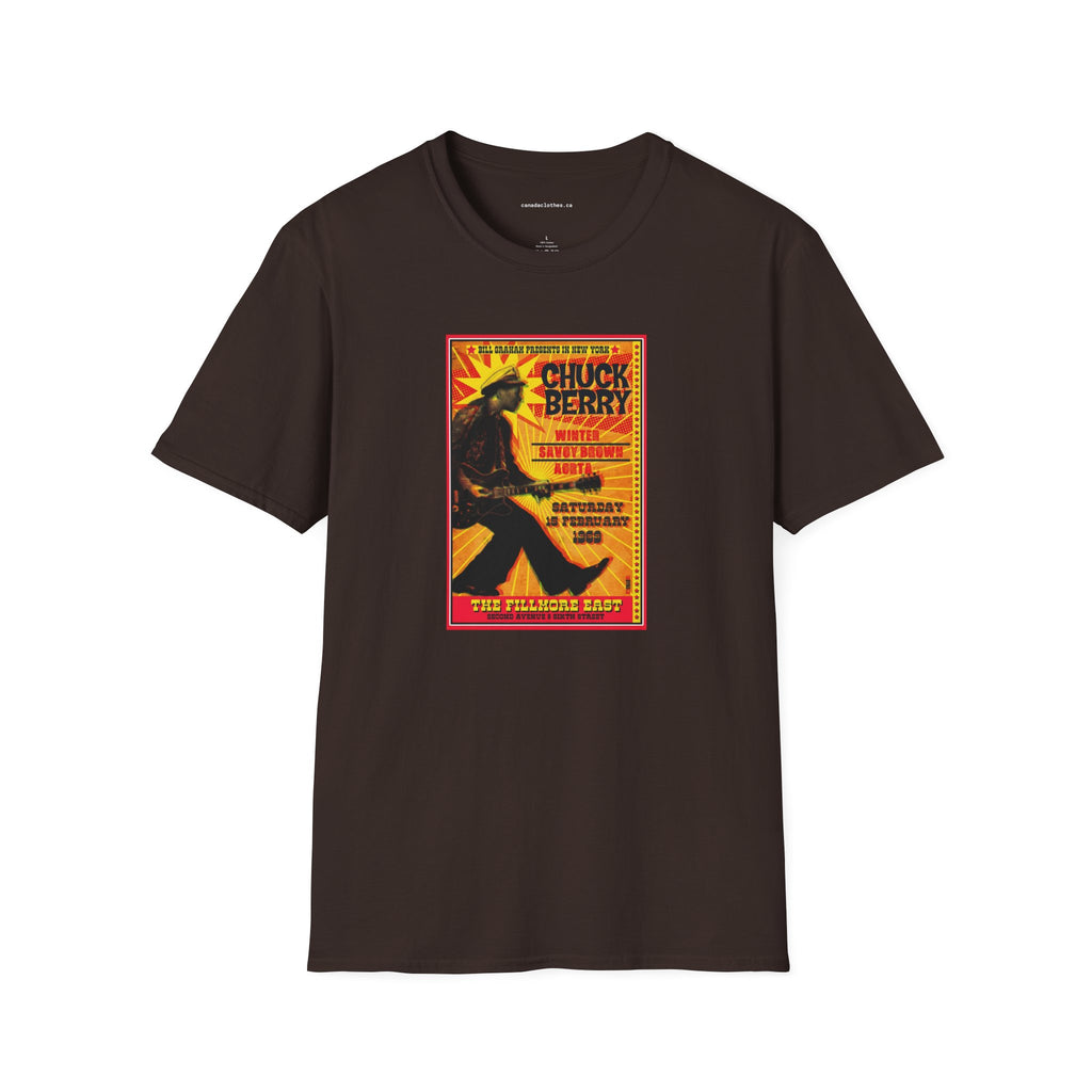 Chuck Berry Band Poster - Vintage Graphic T-Shirt - {{variant_option}} - T-Shirt - canadaclothes.ca