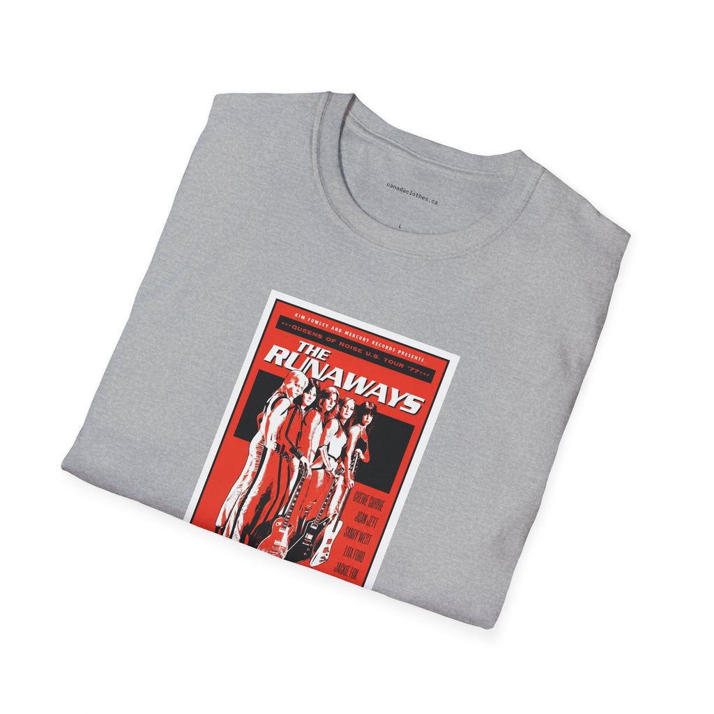 The Runaways Band Poster - Vintage Graphic T-Shirt - {{variant_option}} - T-Shirt - canadaclothes.ca
