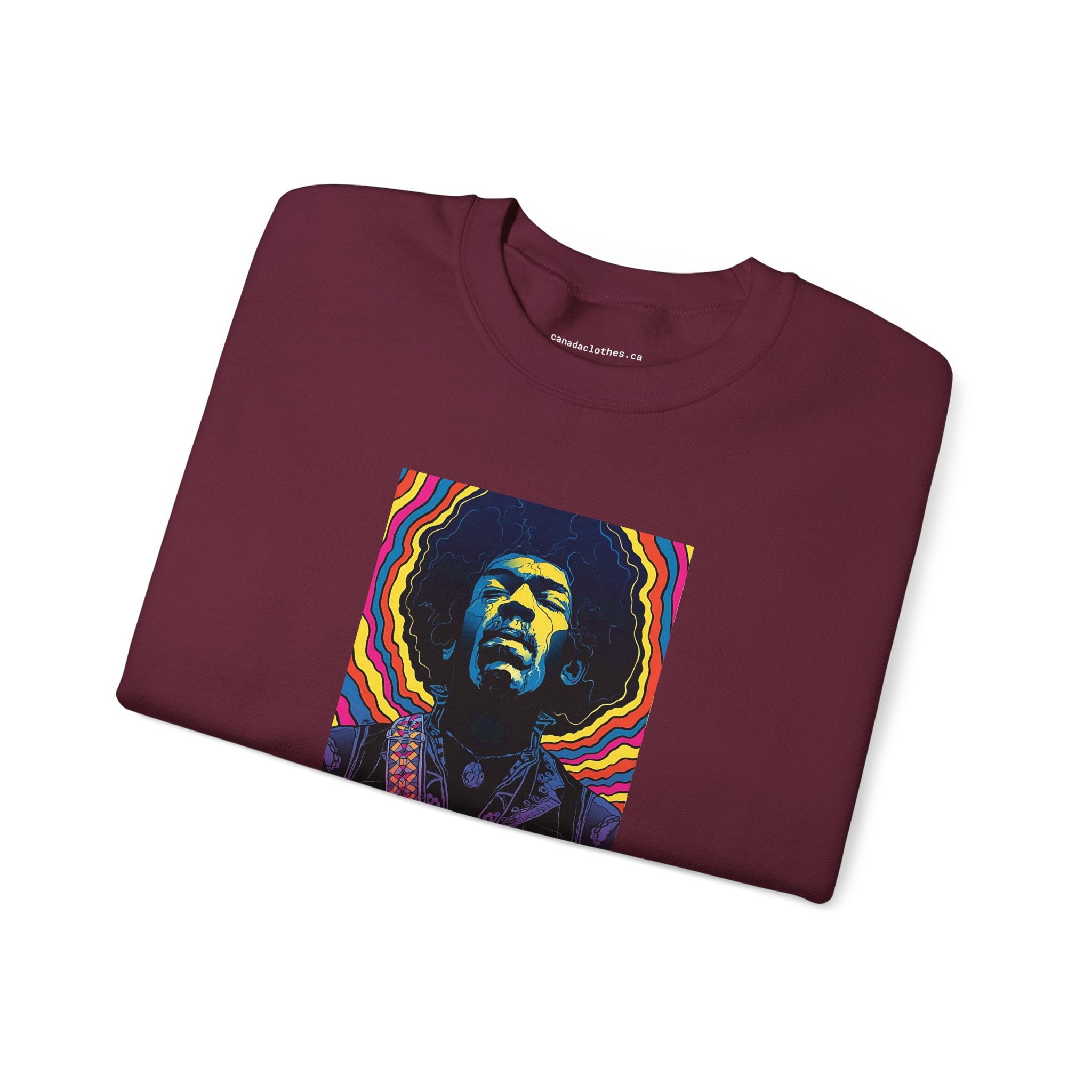 Jimi Hendrix Voodoo Child - Vintage Graphic Sweatshirt - {{variant_option}} - Sweatshirt - canadaclothes.ca