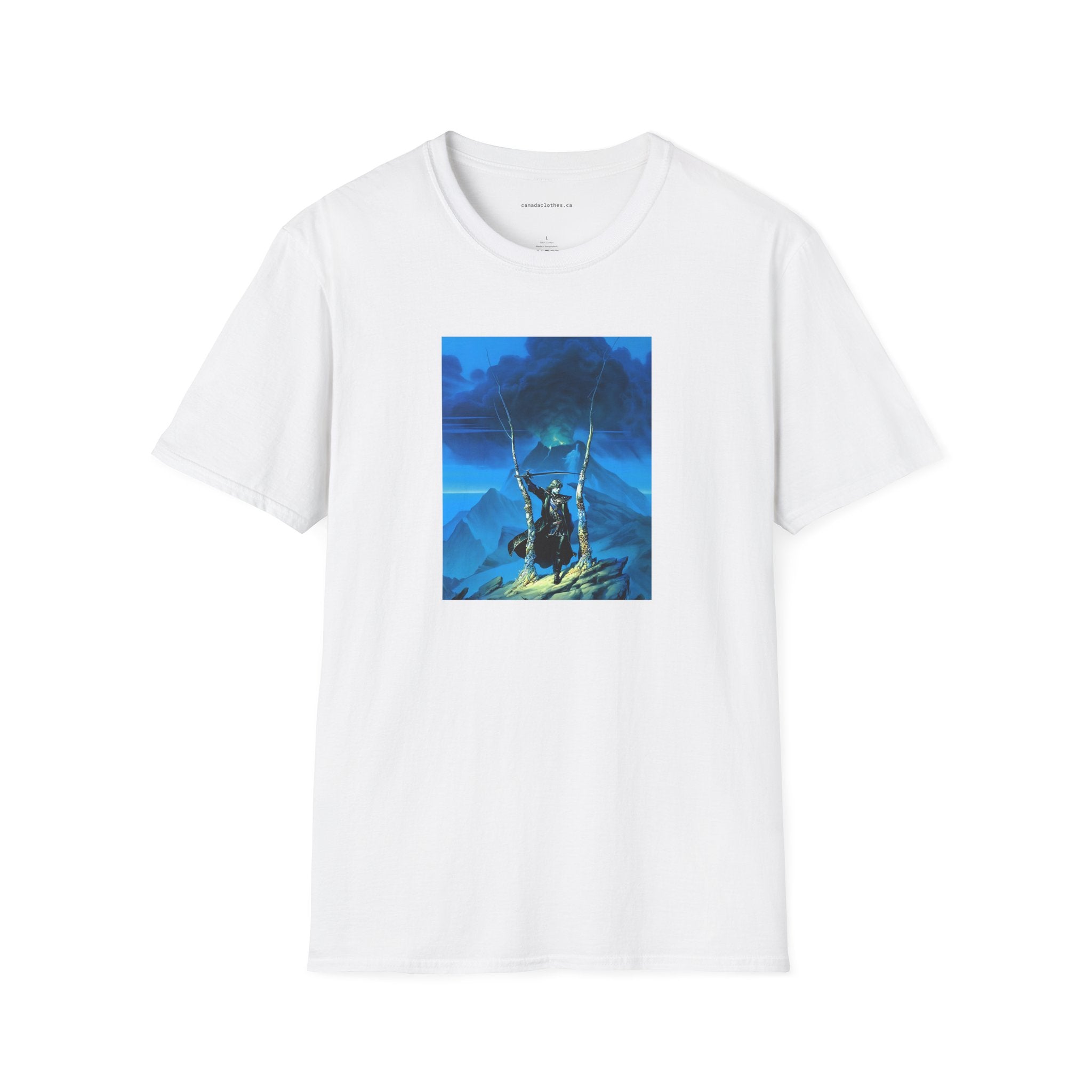 Epic Swordsman - Fantasy Graphic T-Shirt - {{variant_option}} - T-Shirt - canadaclothes.ca