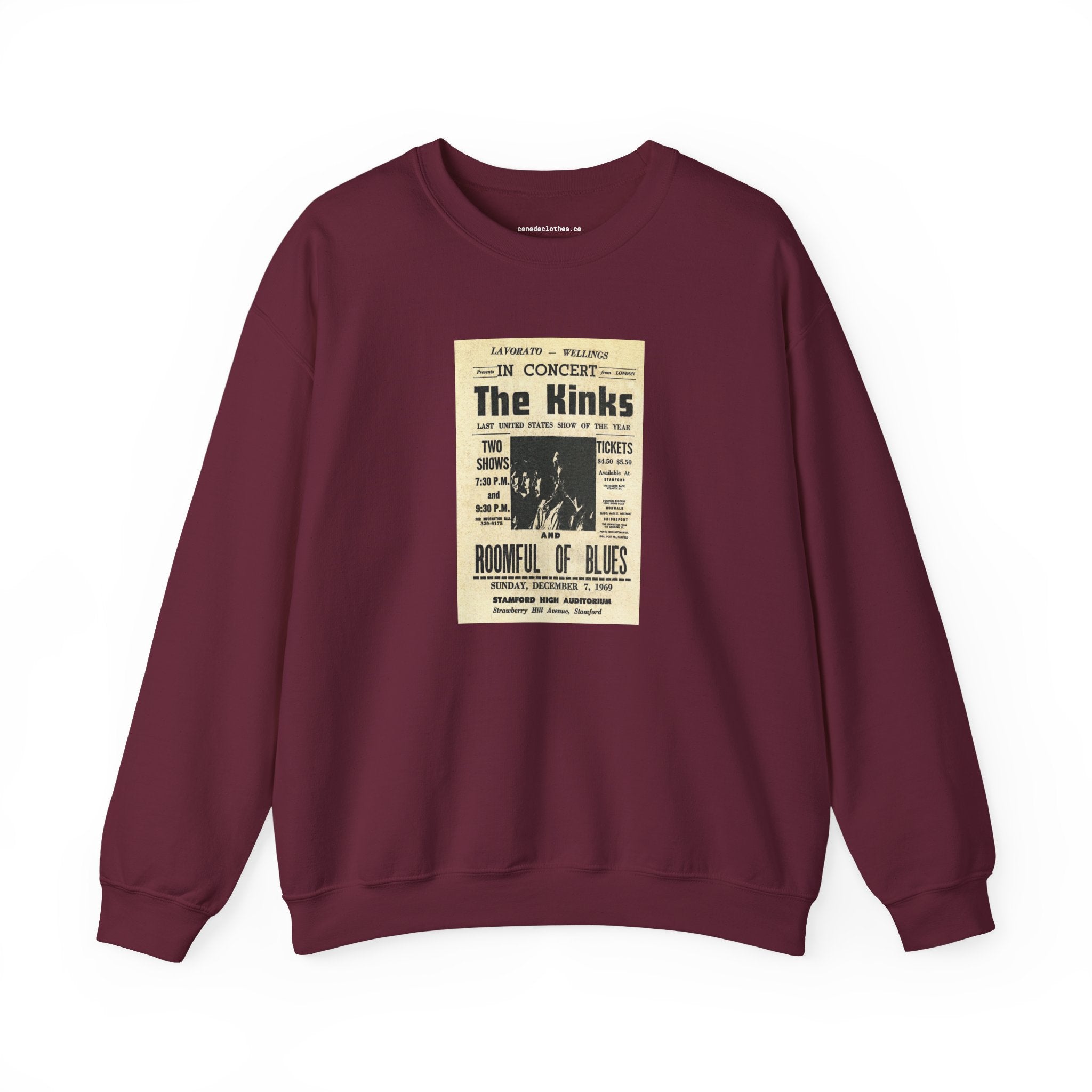 The Kinks - Vintage Graphic Sweatshirt - {{variant_option}} - Sweatshirt - canadaclothes.ca