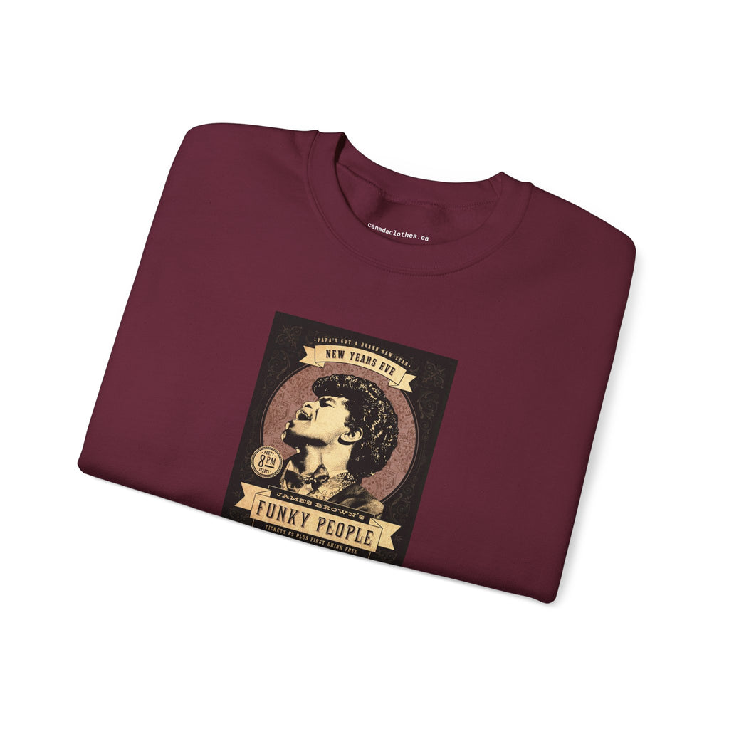 James Brown - Vintage Graphic Sweatshirt - {{variant_option}} - Sweatshirt - canadaclothes.ca