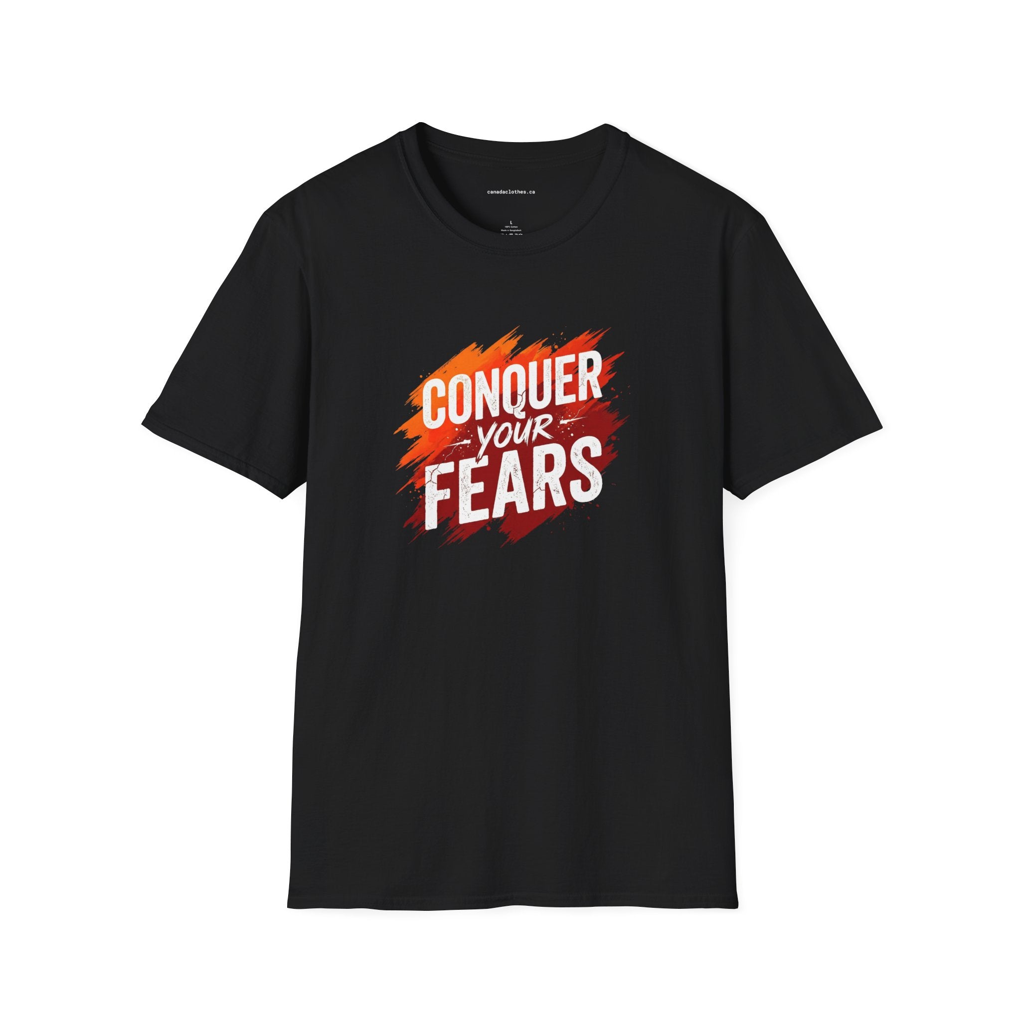 Conquer Your Fears - T-Shirt - {{variant_option}} - T-Shirt - canadaclothes.ca