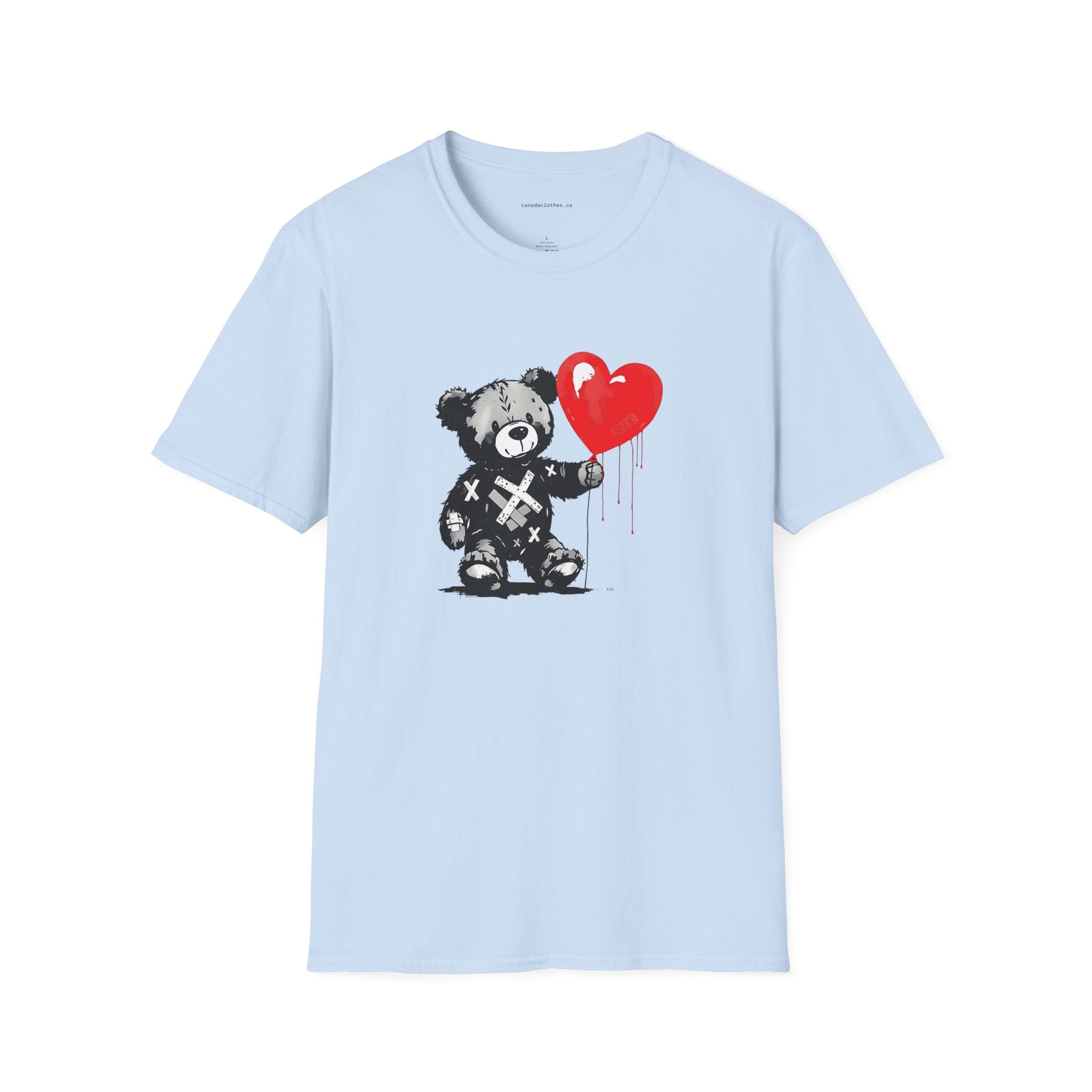 Hopeful Teddy - T-Shirt - {{variant_option}} - T-Shirt - canadaclothes.ca
