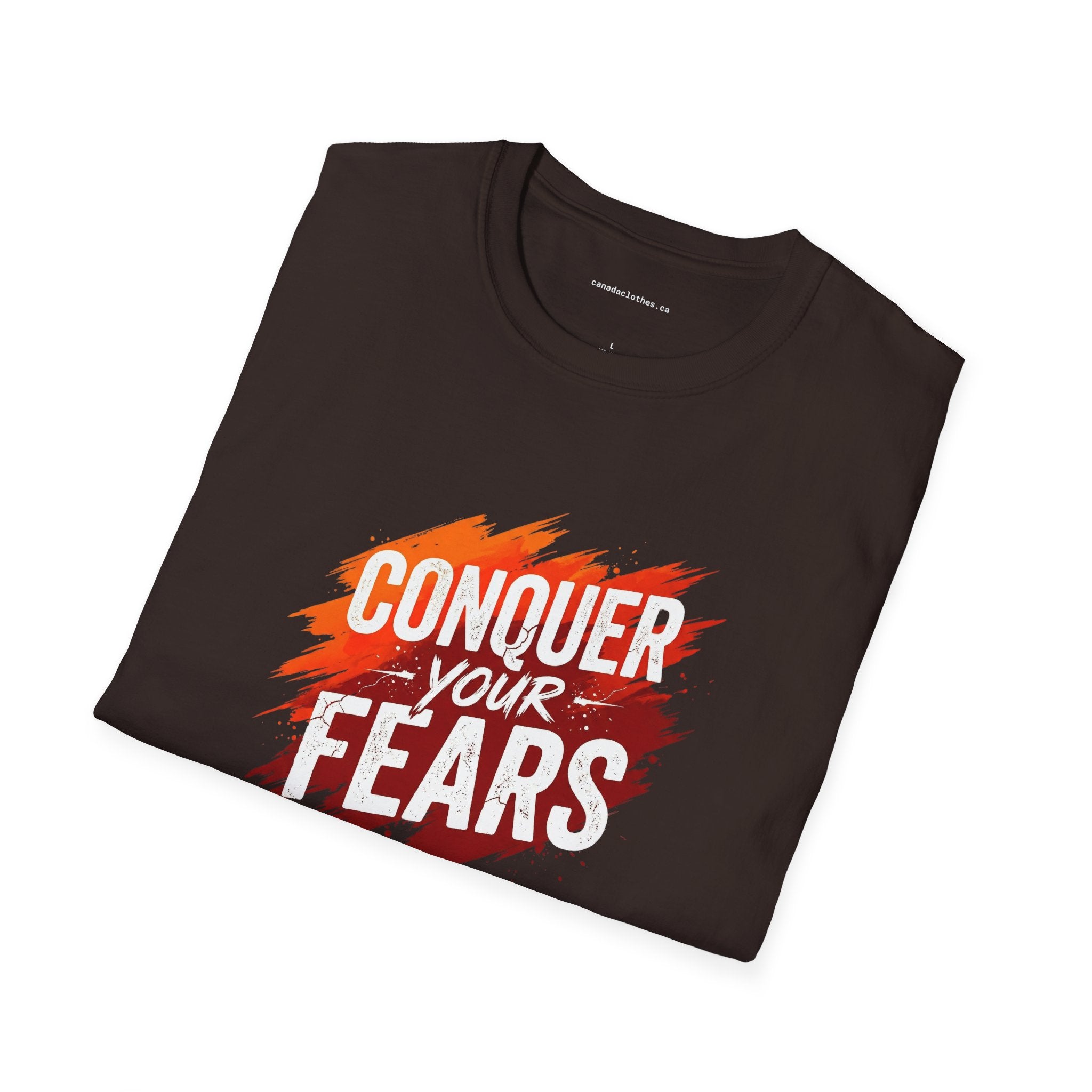 Conquer Your Fears - T-Shirt - {{variant_option}} - T-Shirt - canadaclothes.ca