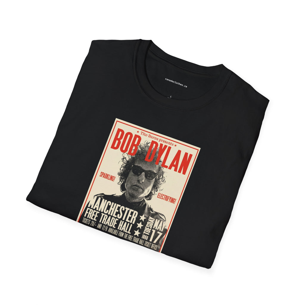 Bob Dylan Band Poster - Vintage Graphic T-Shirt - {{variant_option}} - T-Shirt - canadaclothes.ca