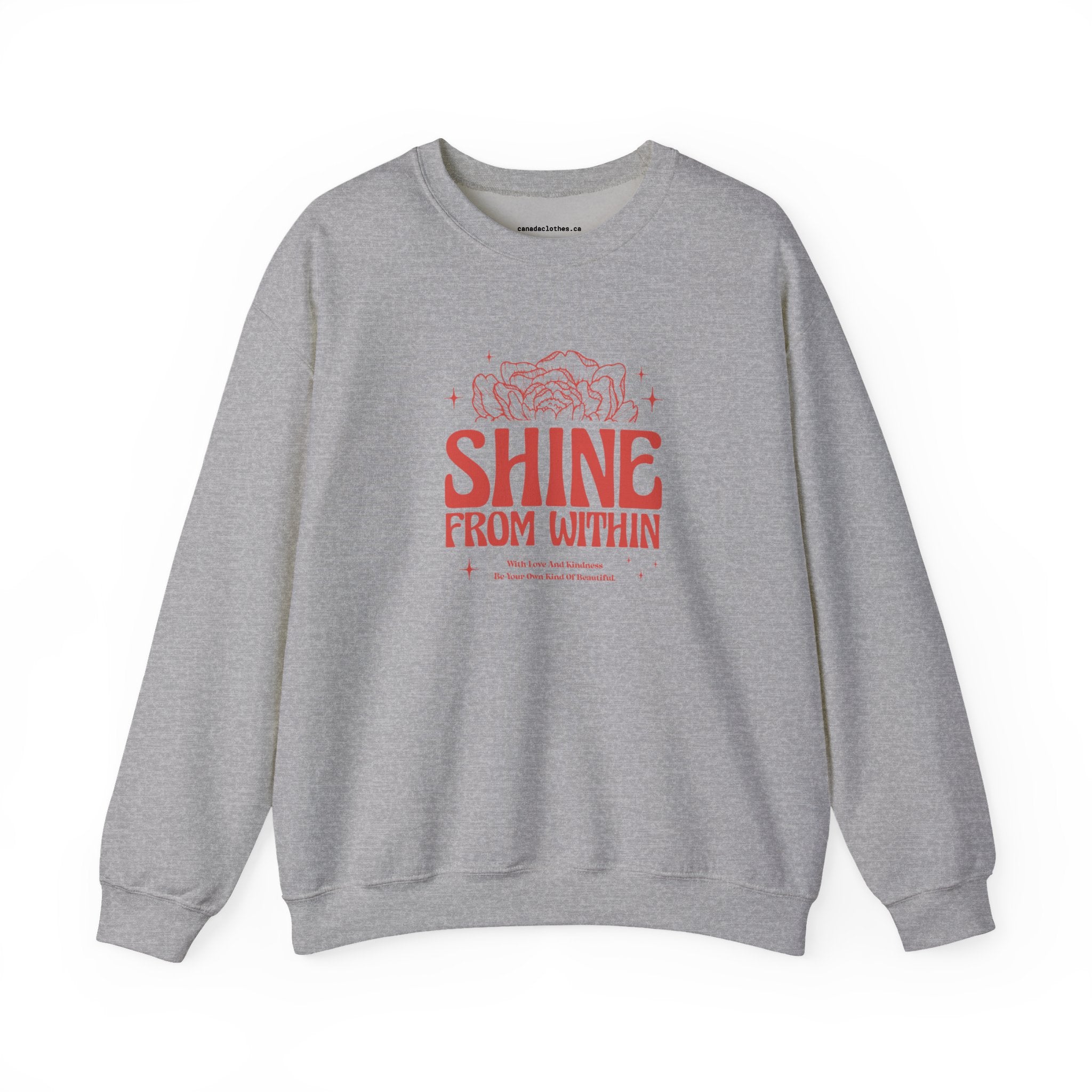 Shine From Within - Vintage Graphic Sweatshirt - {{variant_option}} - Sweatshirt - canadaclothes.ca