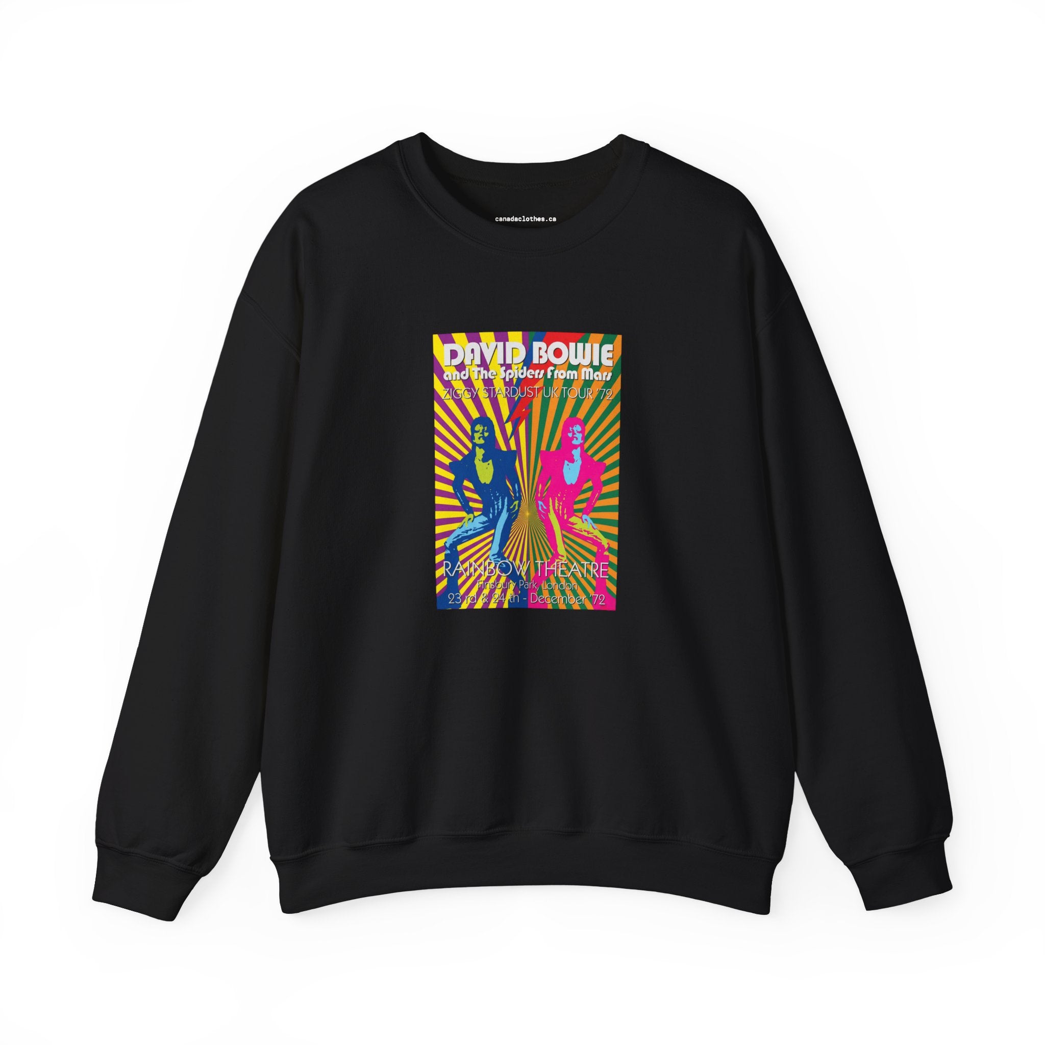 David Bowie - Vintage Graphic Sweatshirt - {{variant_option}} - Sweatshirt - canadaclothes.ca