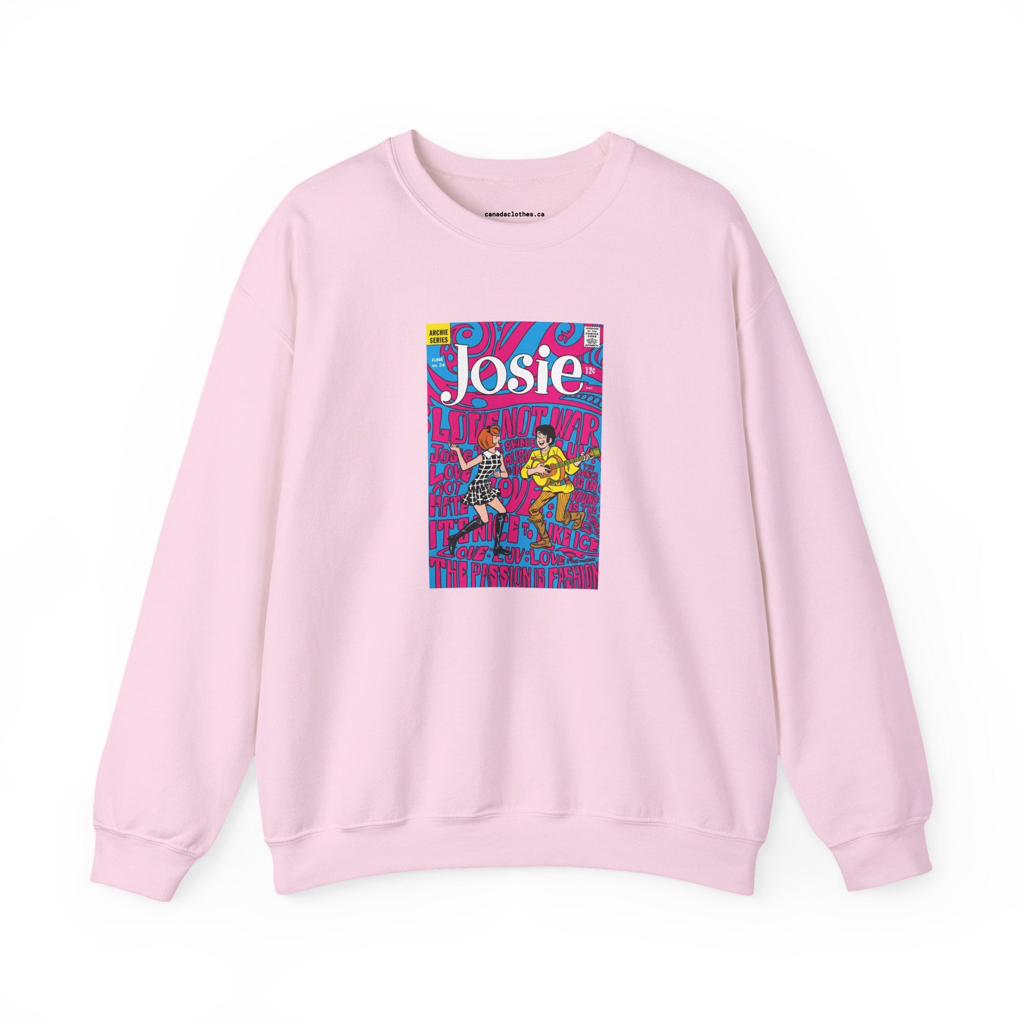 Josie - Vintage Graphic Sweatshirt - {{variant_option}} - Sweatshirt - canadaclothes.ca