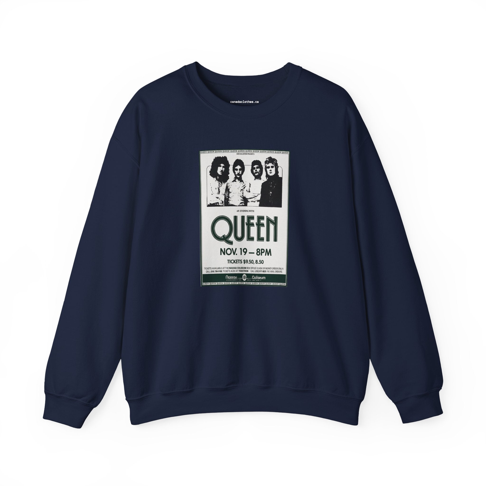 Queen - Vintage Graphic Sweatshirt - {{variant_option}} - Sweatshirt - canadaclothes.ca