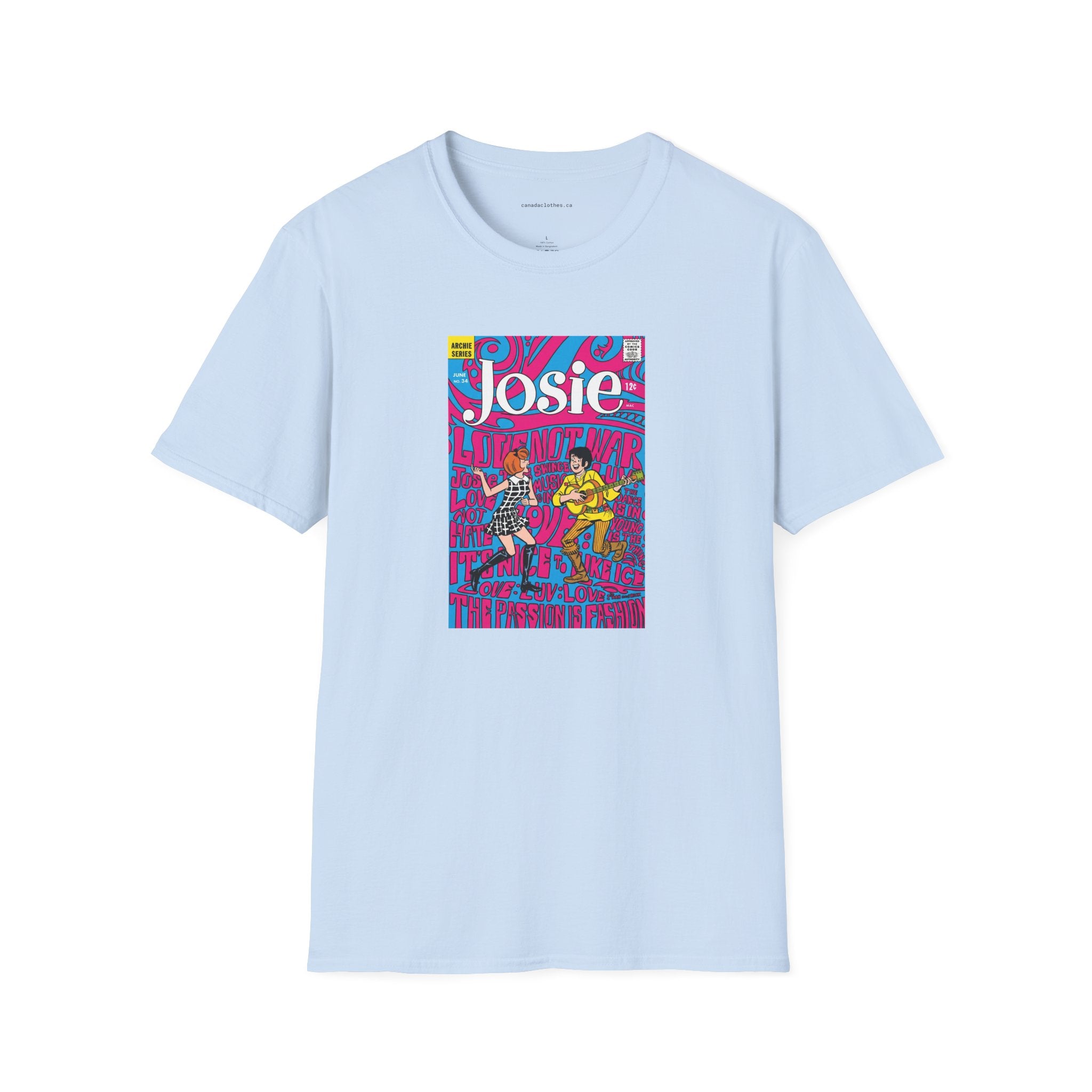 Josie Band Poster - Vintage Graphic T-Shirt - {{variant_option}} - T-Shirt - canadaclothes.ca