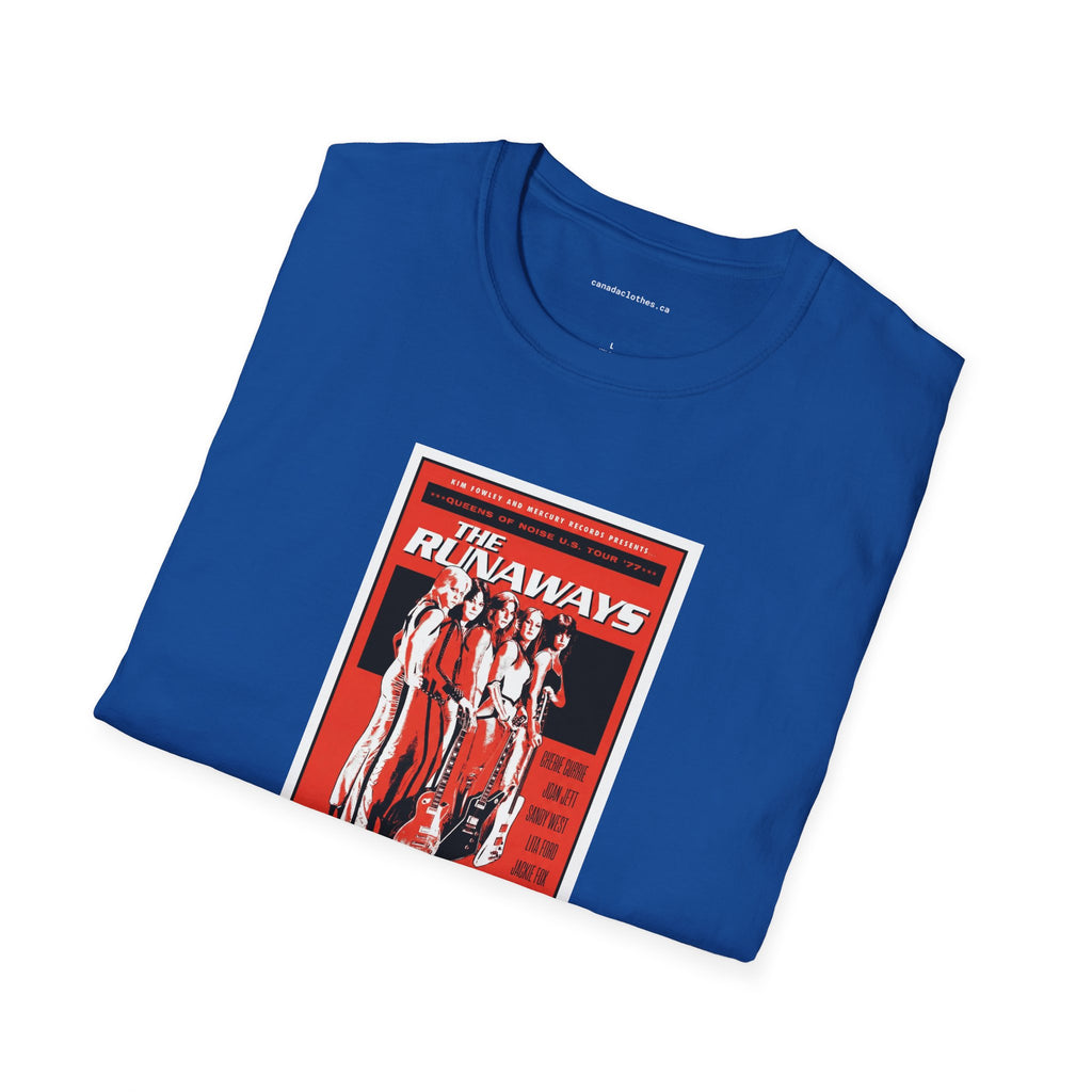 The Runaways Band Poster - Vintage Graphic T-Shirt - {{variant_option}} - T-Shirt - canadaclothes.ca