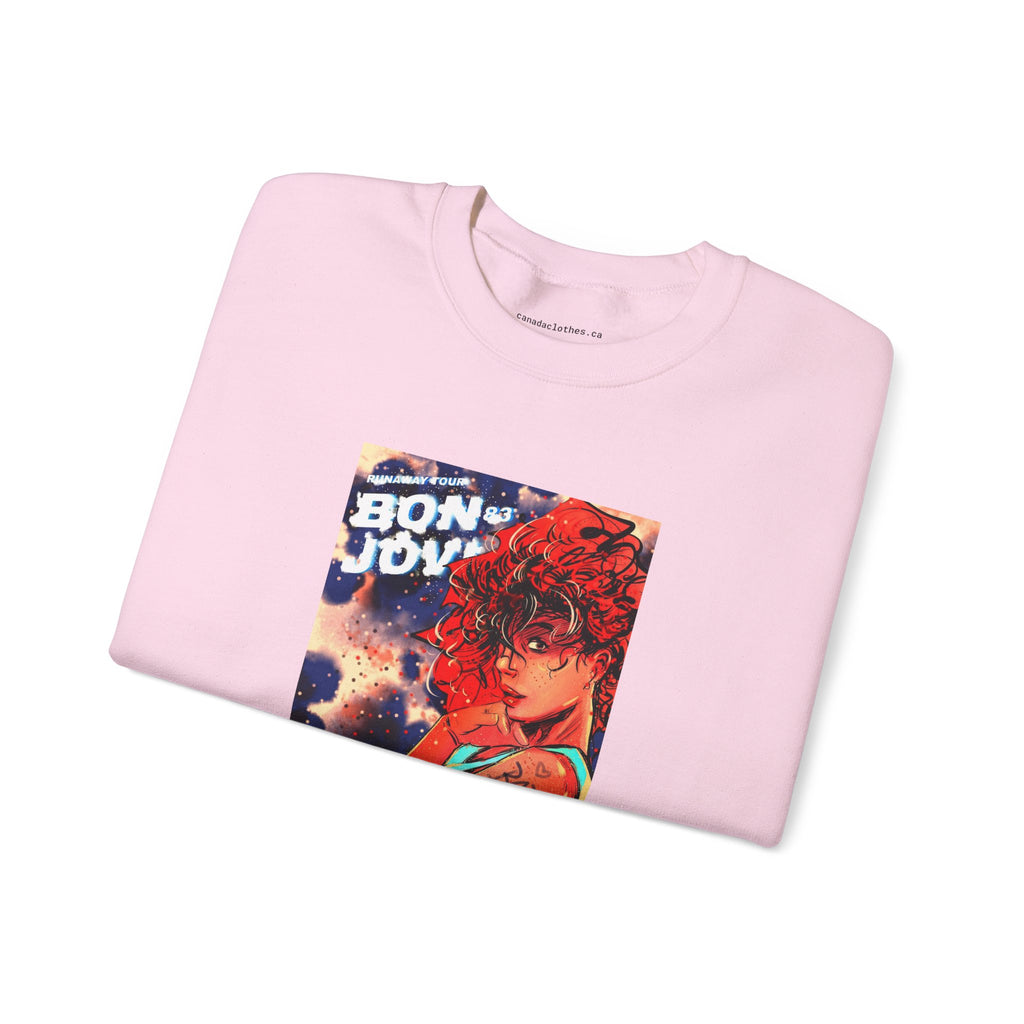 Bon Jovi - Vintage Graphic Sweatshirt - {{variant_option}} - Sweatshirt - canadaclothes.ca