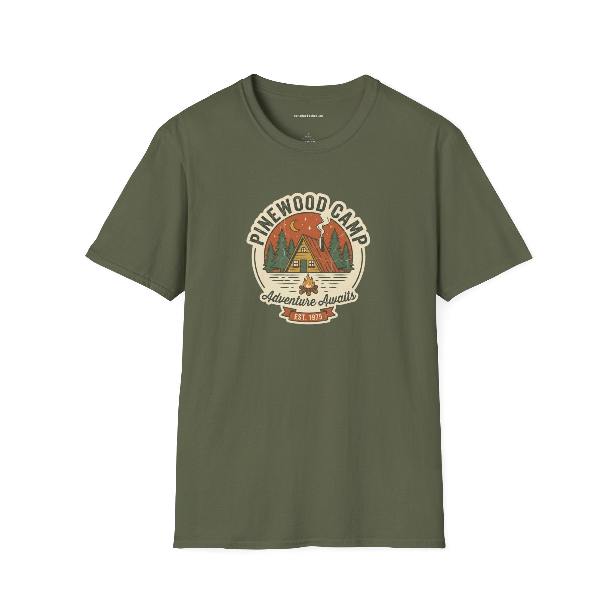 Pinewood Camp - Vintage Graphic T-Shirt - {{variant_option}} - T-Shirt - canadaclothes.ca
