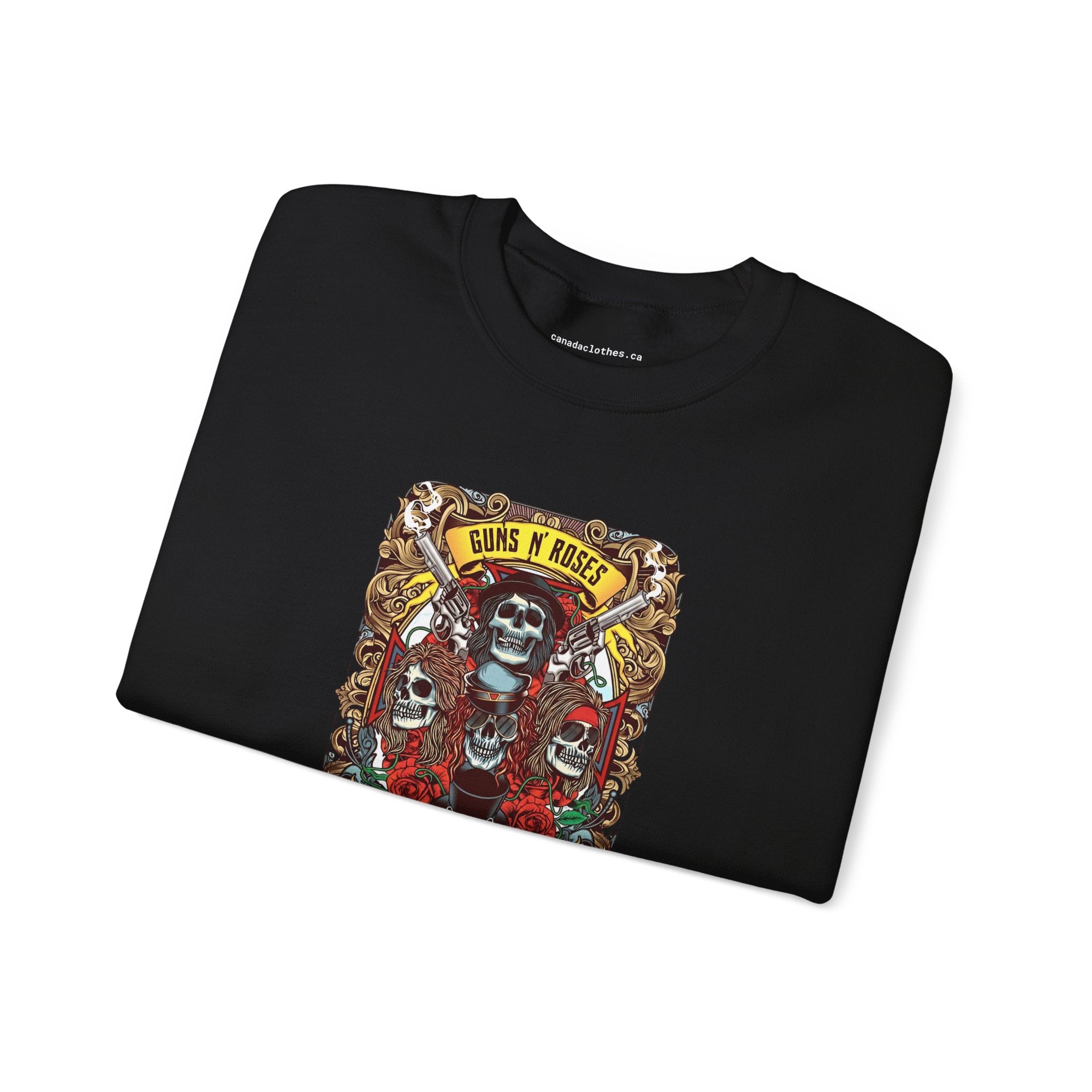 Guns N' Roses - Vintage Graphic Sweatshirt - {{variant_option}} - Sweatshirt - canadaclothes.ca