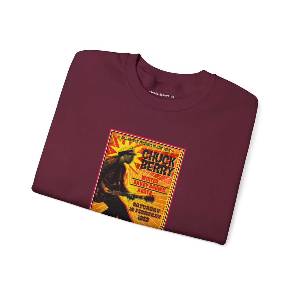 Chuck Berry - Vintage Graphic Sweatshirt - {{variant_option}} - Sweatshirt - canadaclothes.ca