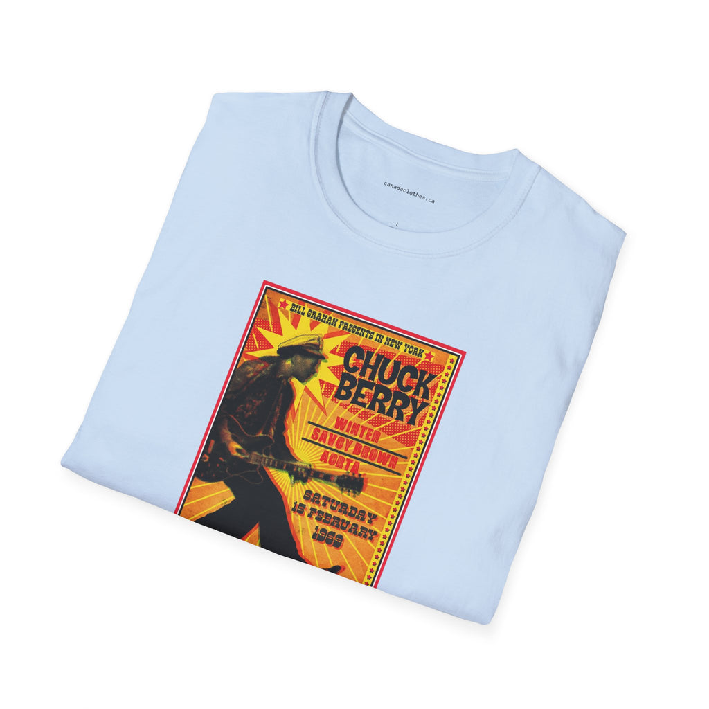 Chuck Berry Band Poster - Vintage Graphic T-Shirt - {{variant_option}} - T-Shirt - canadaclothes.ca