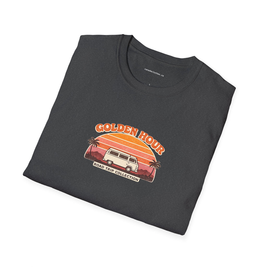 Golden Hour Bus - Vintage Graphic T-Shirt - {{variant_option}} - T-Shirt - canadaclothes.ca