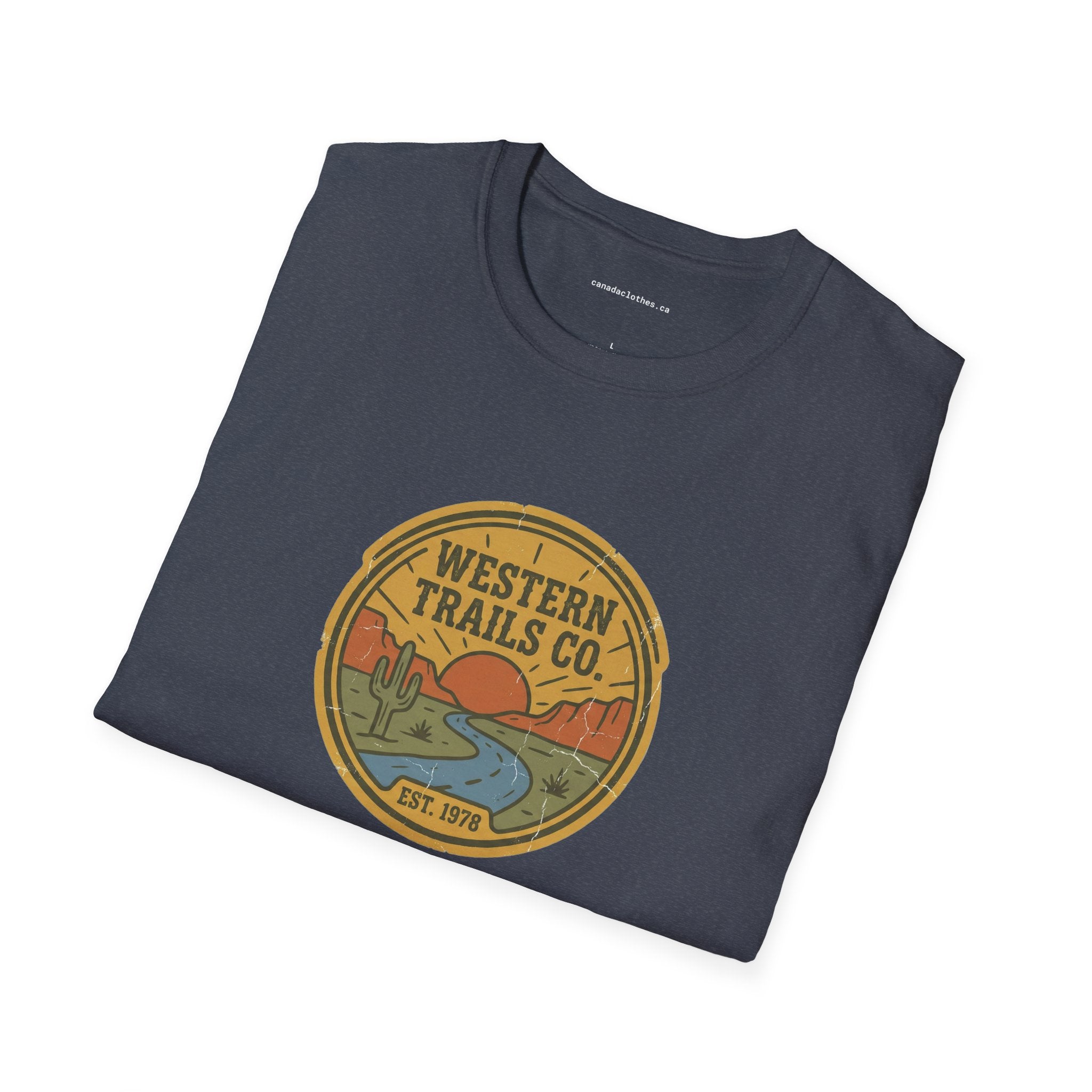 Western Trails - Vintage Graphic T-Shirt - {{variant_option}} - T-Shirt - canadaclothes.ca