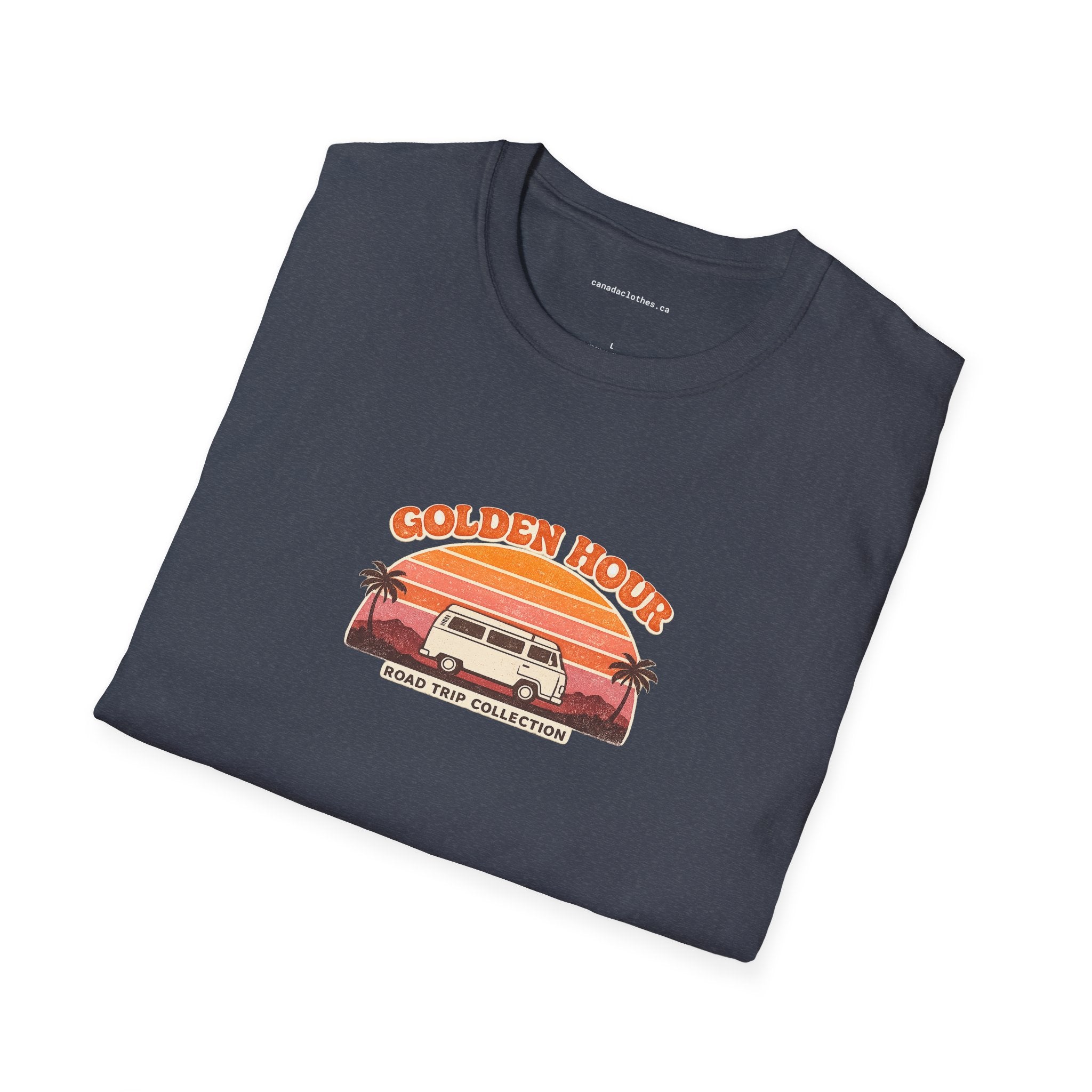 Golden Hour Bus - Vintage Graphic T-Shirt - {{variant_option}} - T-Shirt - canadaclothes.ca