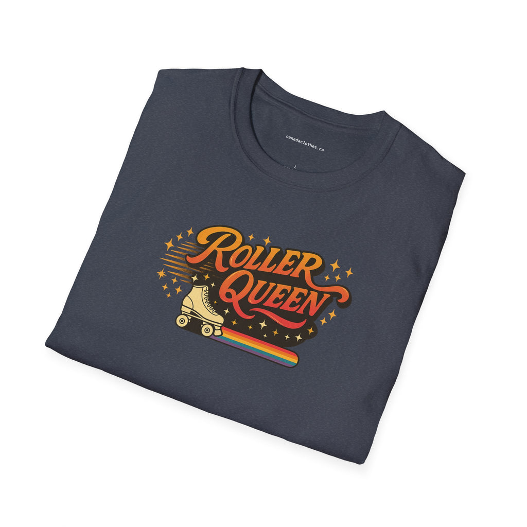 Roller Queen - Vintage Graphic T-Shirt - {{variant_option}} - T-Shirt - canadaclothes.ca