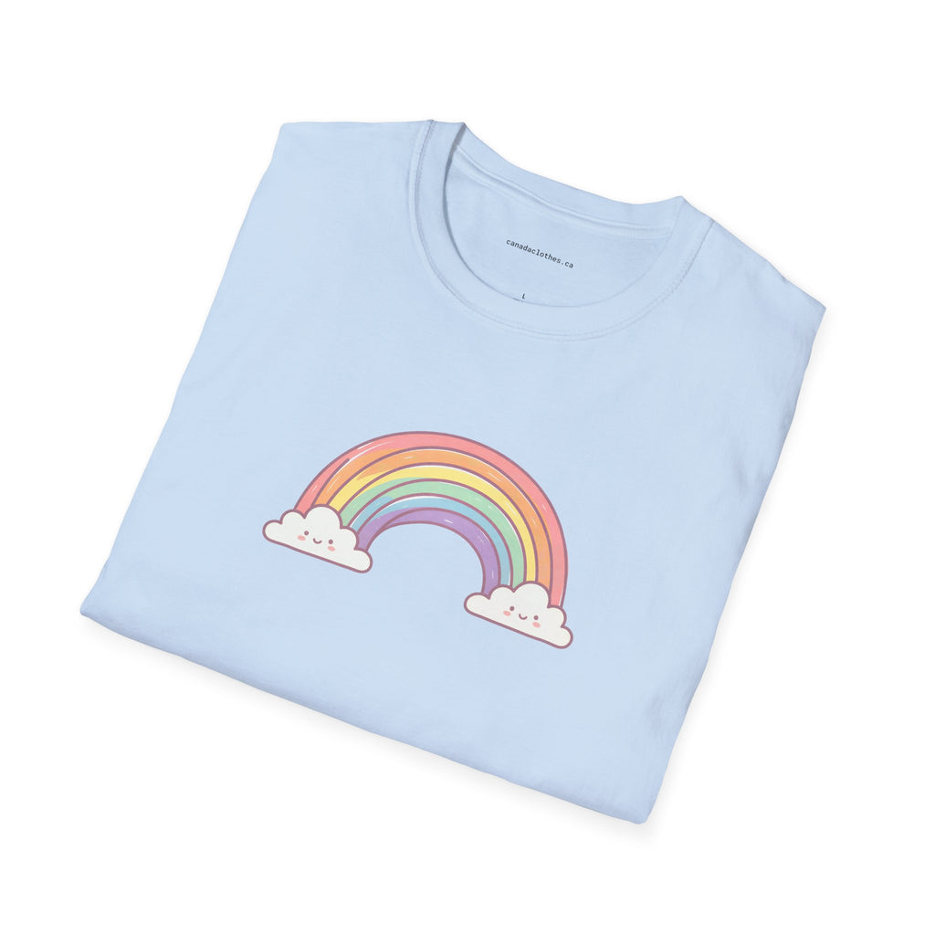 Cute Rainbow - Vintage Graphic T-Shirt - {{variant_option}} - T-Shirt - canadaclothes.ca