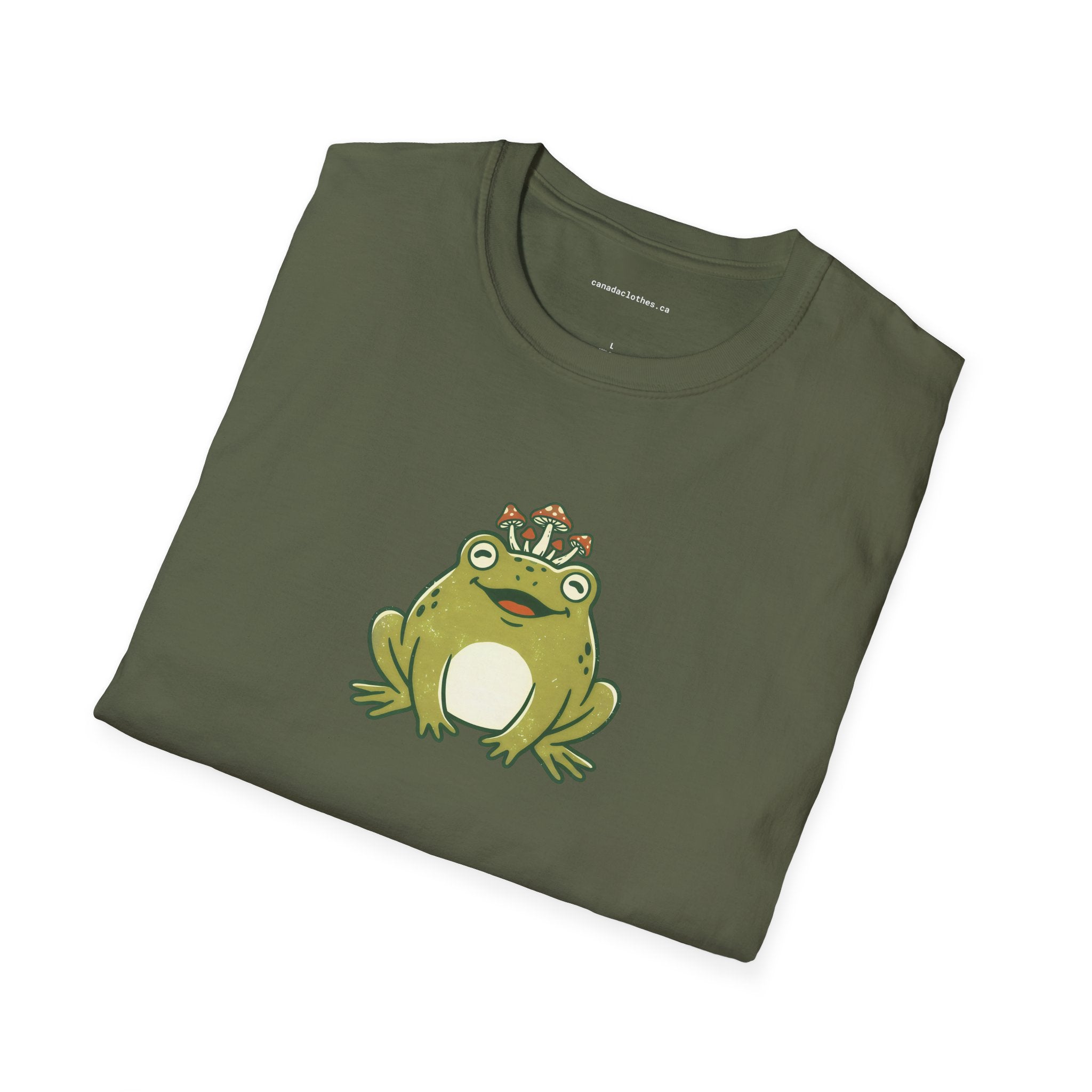 Grumpy Frog - Vintage Graphic T-Shirt - {{variant_option}} - T-Shirt - canadaclothes.ca