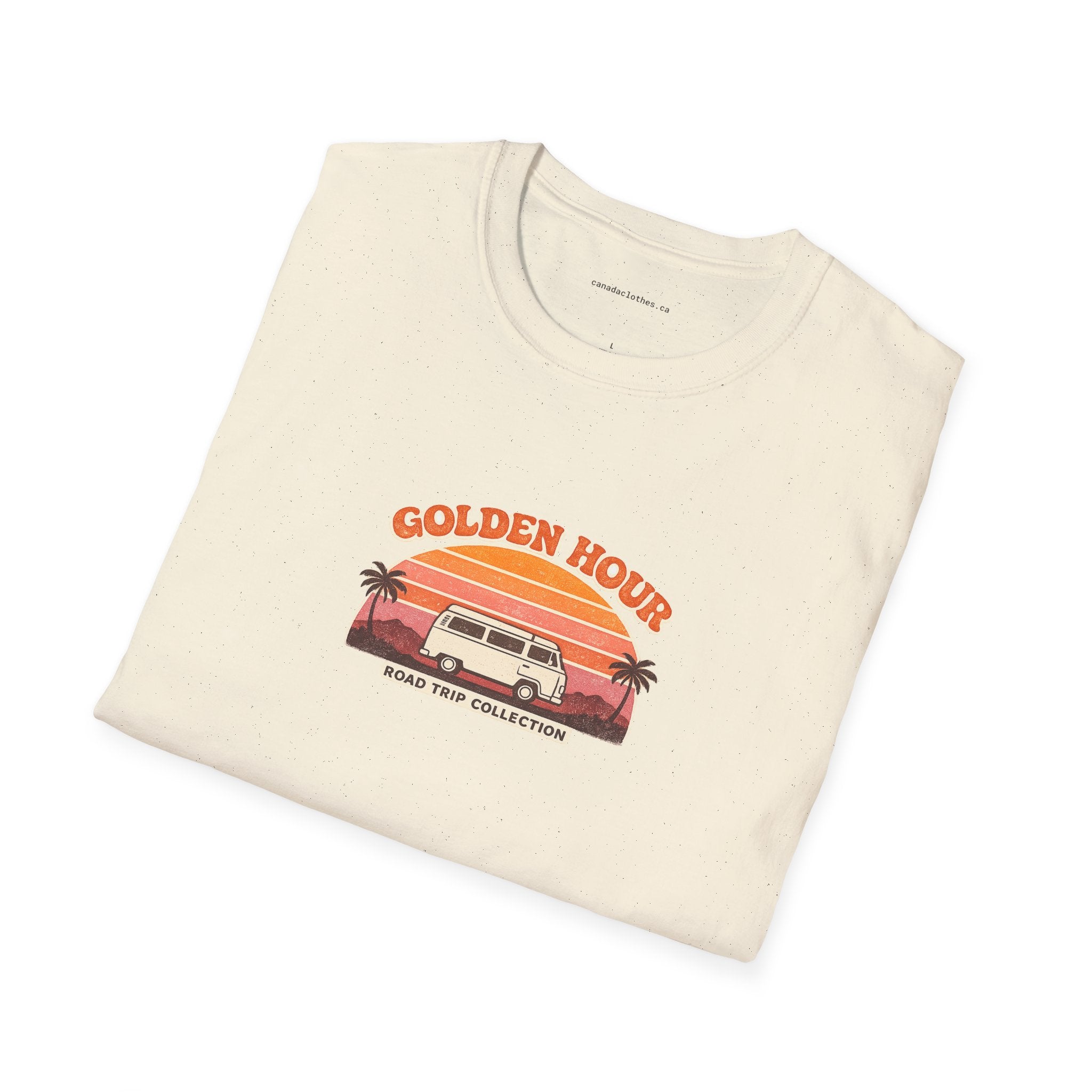 Golden Hour Bus - Vintage Graphic T-Shirt - {{variant_option}} - T-Shirt - canadaclothes.ca