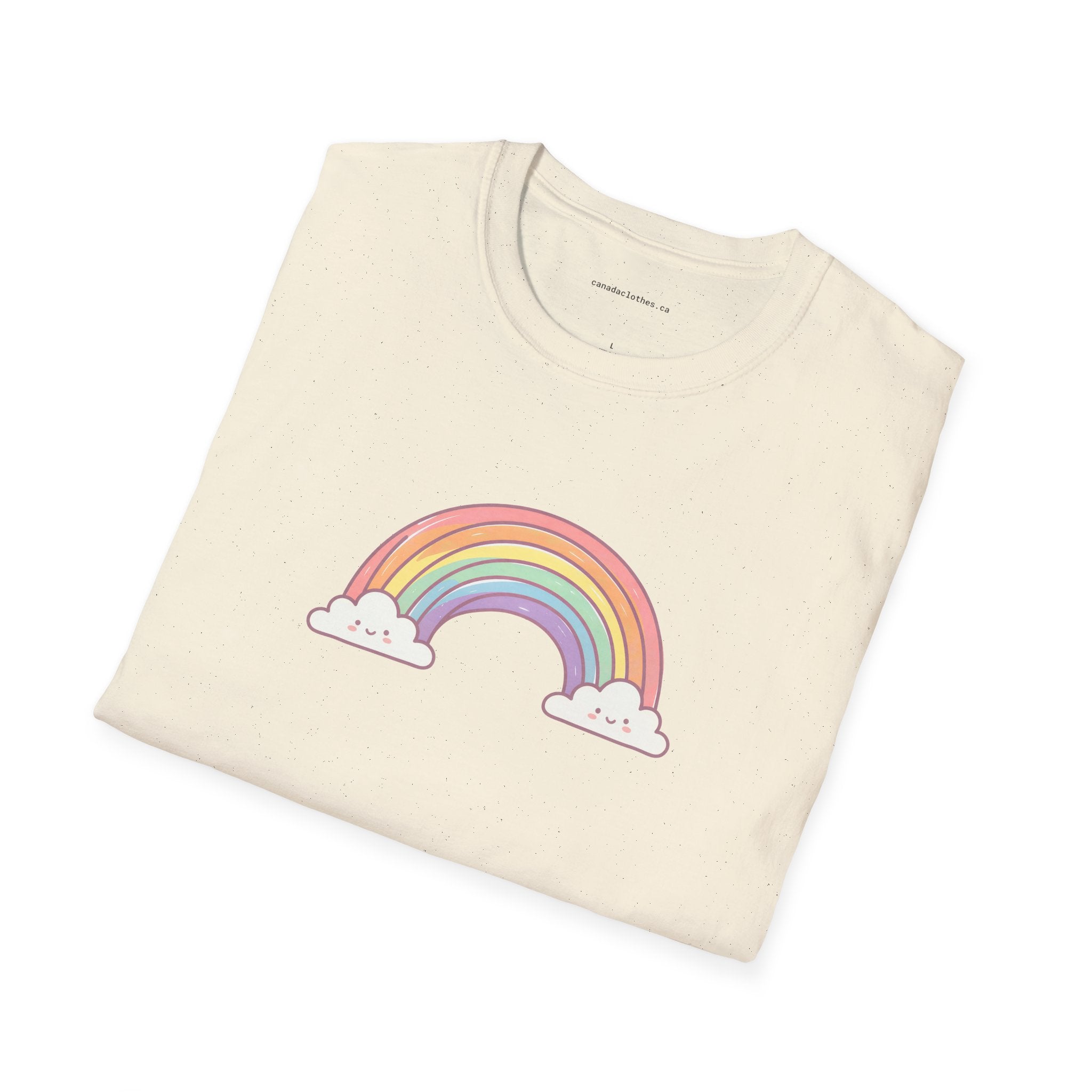 Cute Rainbow - Vintage Graphic T-Shirt - {{variant_option}} - T-Shirt - canadaclothes.ca