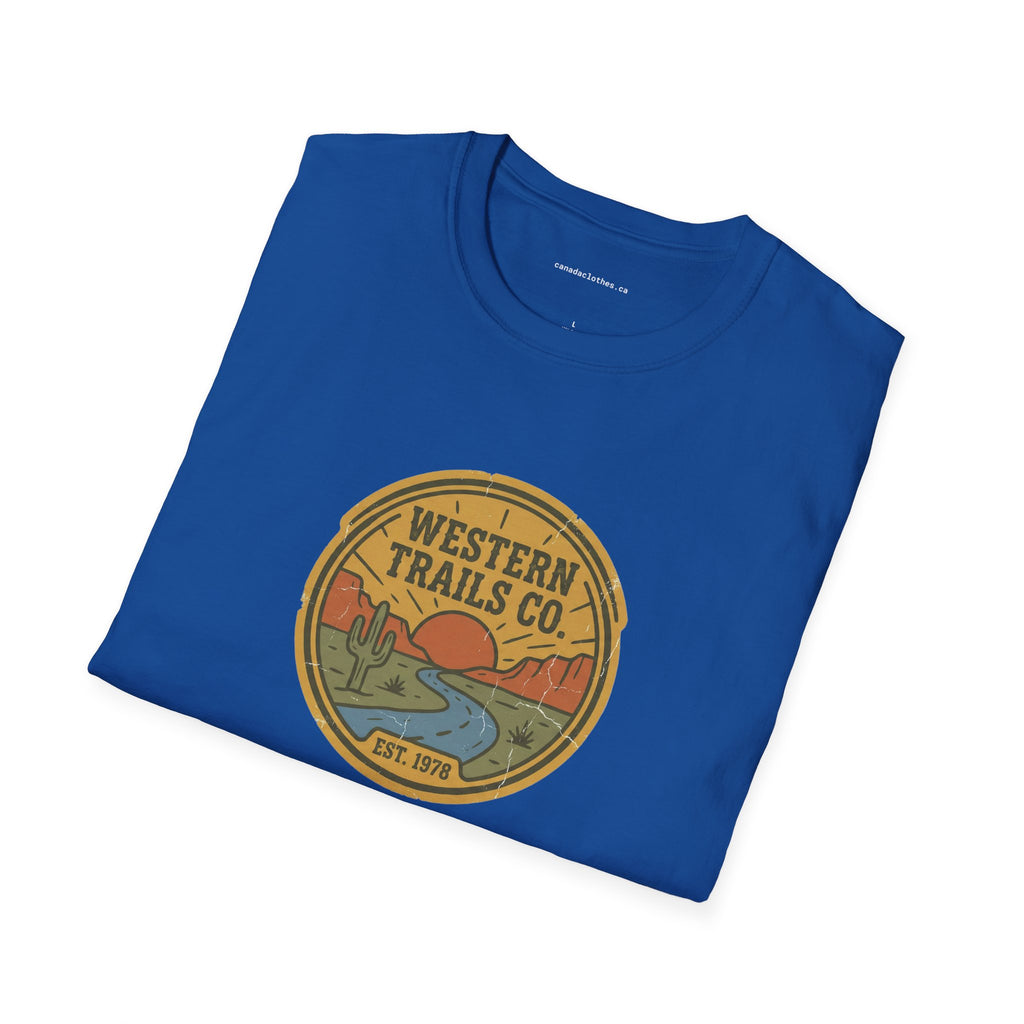 Western Trails - Vintage Graphic T-Shirt - {{variant_option}} - T-Shirt - canadaclothes.ca