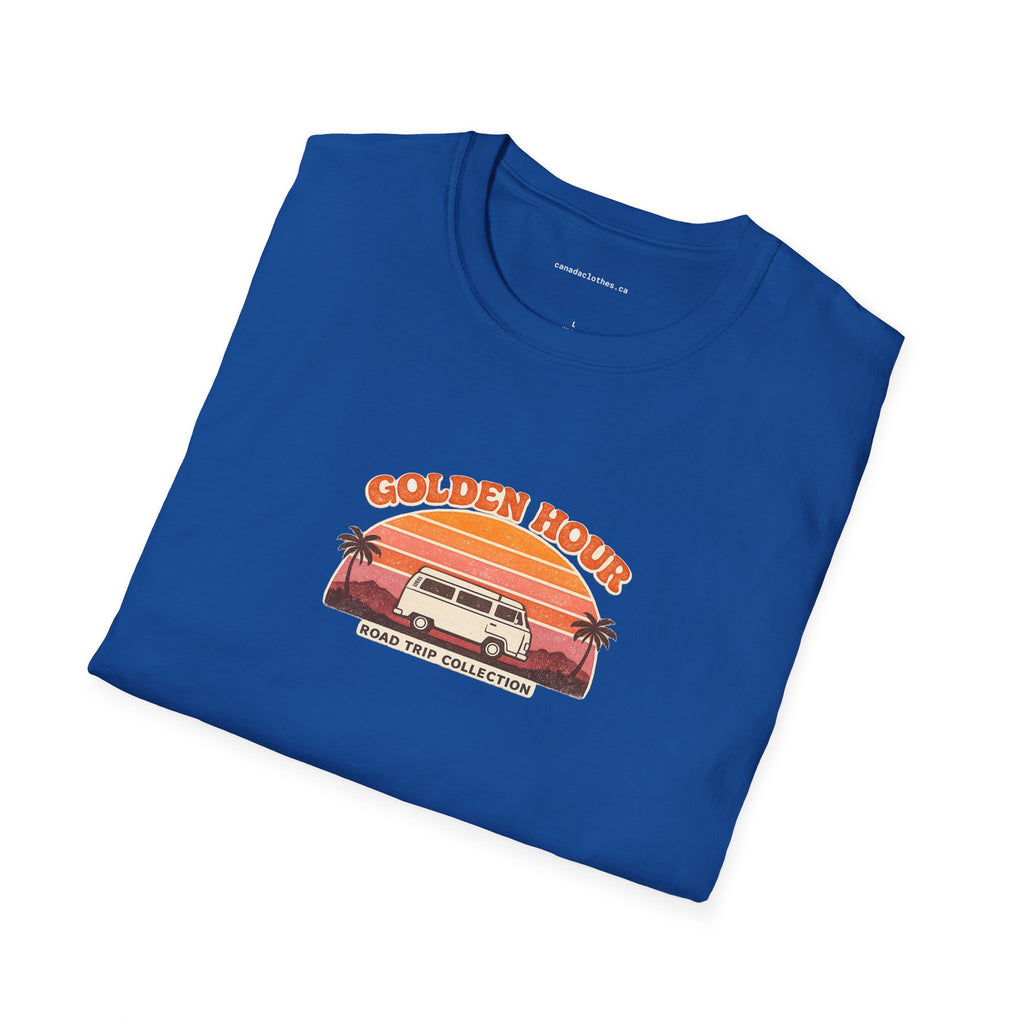 Golden Hour Bus - Vintage Graphic T-Shirt - {{variant_option}} - T-Shirt - canadaclothes.ca
