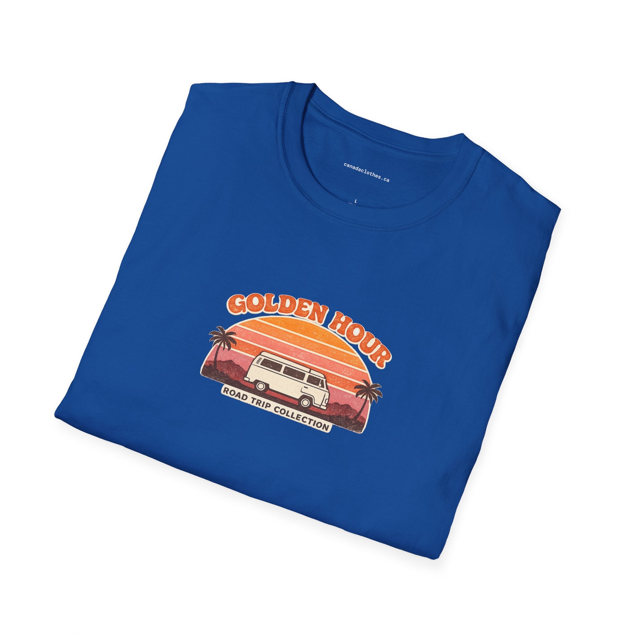 Golden Hour Bus - Vintage Graphic T-Shirt - {{variant_option}} - T-Shirt - canadaclothes.ca