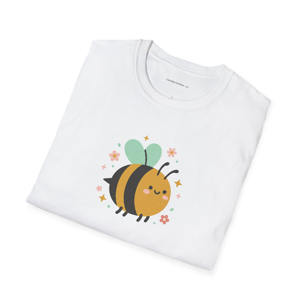 Cute Bumblebee - Vintage Graphic T-Shirt - {{variant_option}} - T-Shirt - canadaclothes.ca