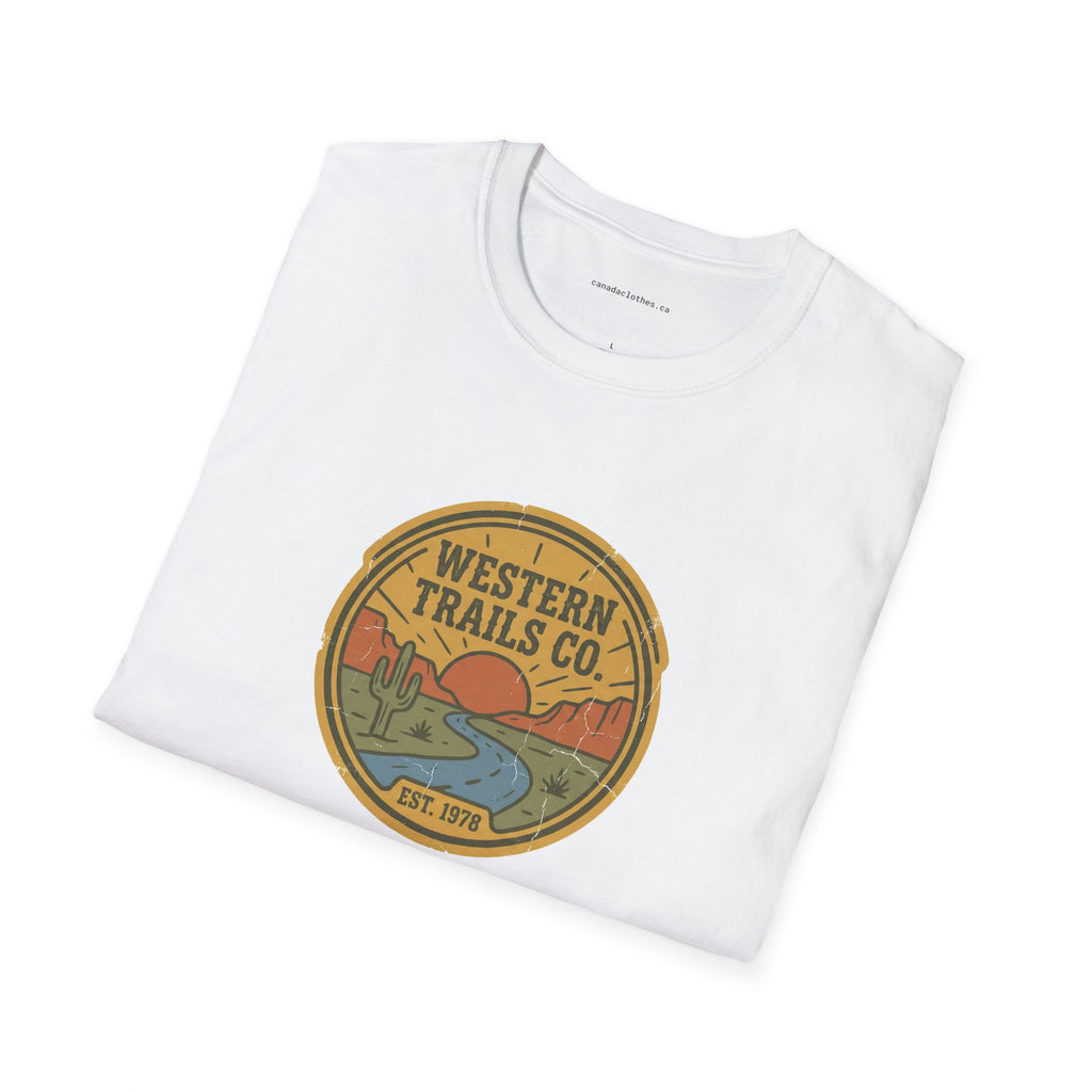 Western Trails - Vintage Graphic T-Shirt - {{variant_option}} - T-Shirt - canadaclothes.ca